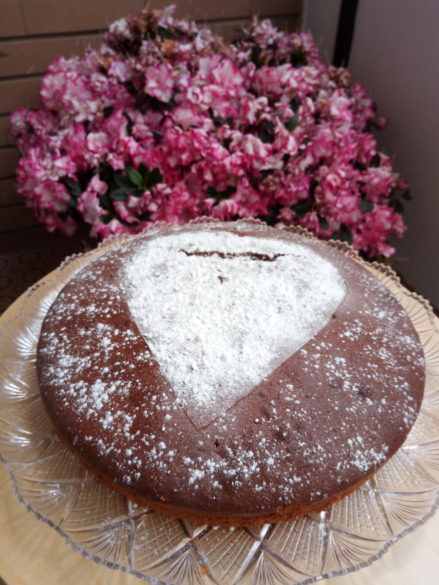 Ricetta torta al cioccolato e cocco presentazione