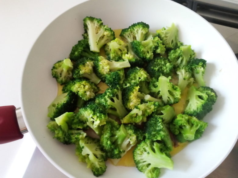 versare broccoli