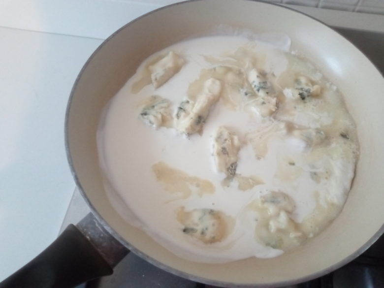 sciogliere il gorgonzola