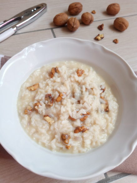 risotto gorgonzola e noci