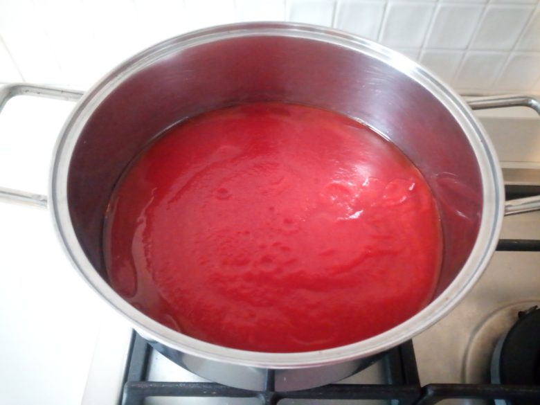 cuocere salsa
