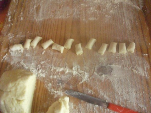 creare gnocchi