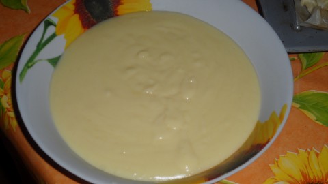 riporre la crema pasticcera in frigo