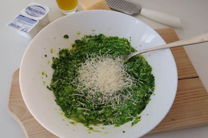 Pasta philadelphia e broccoli