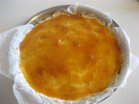 Cheesecake con marmellata