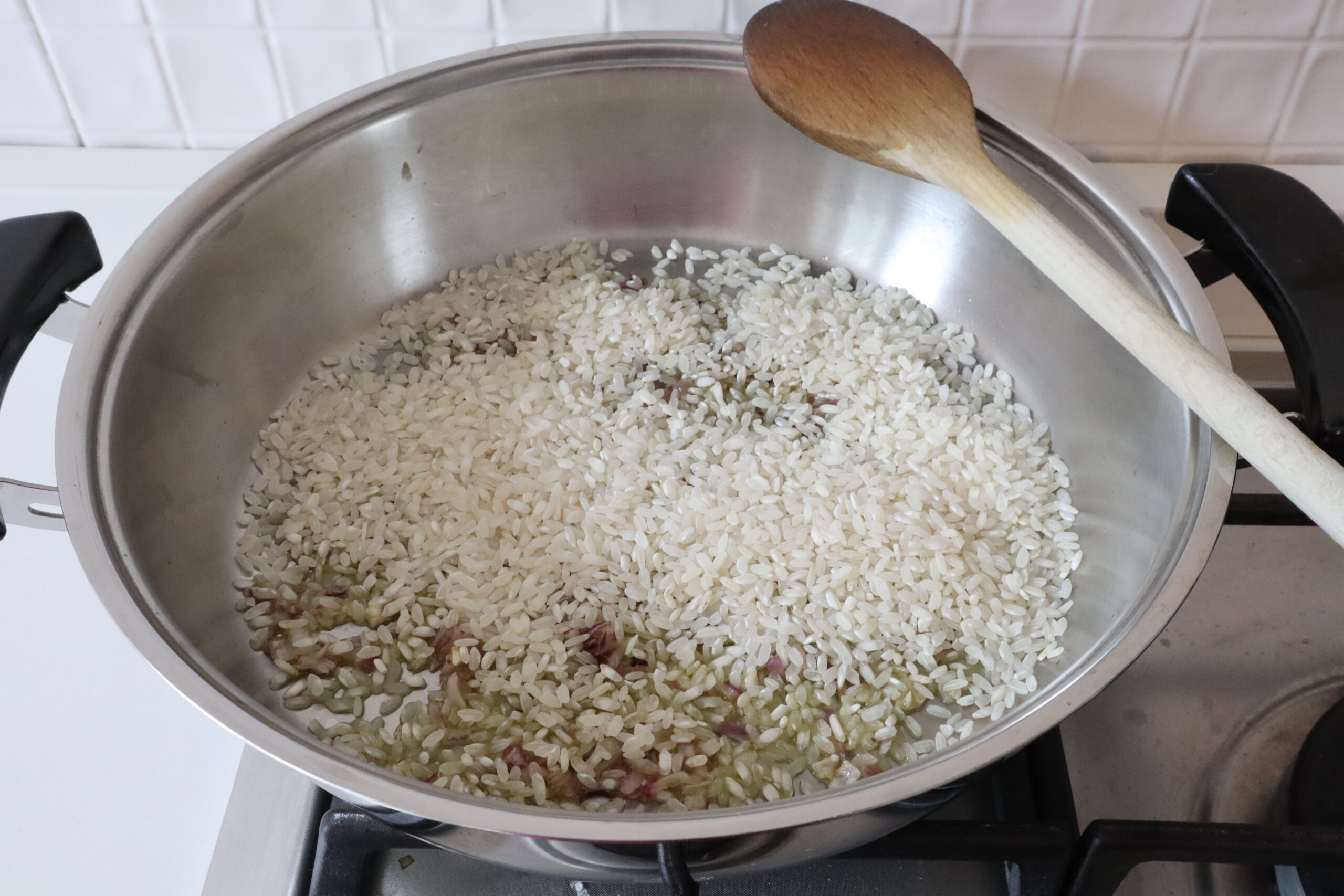Risotto con asparagi