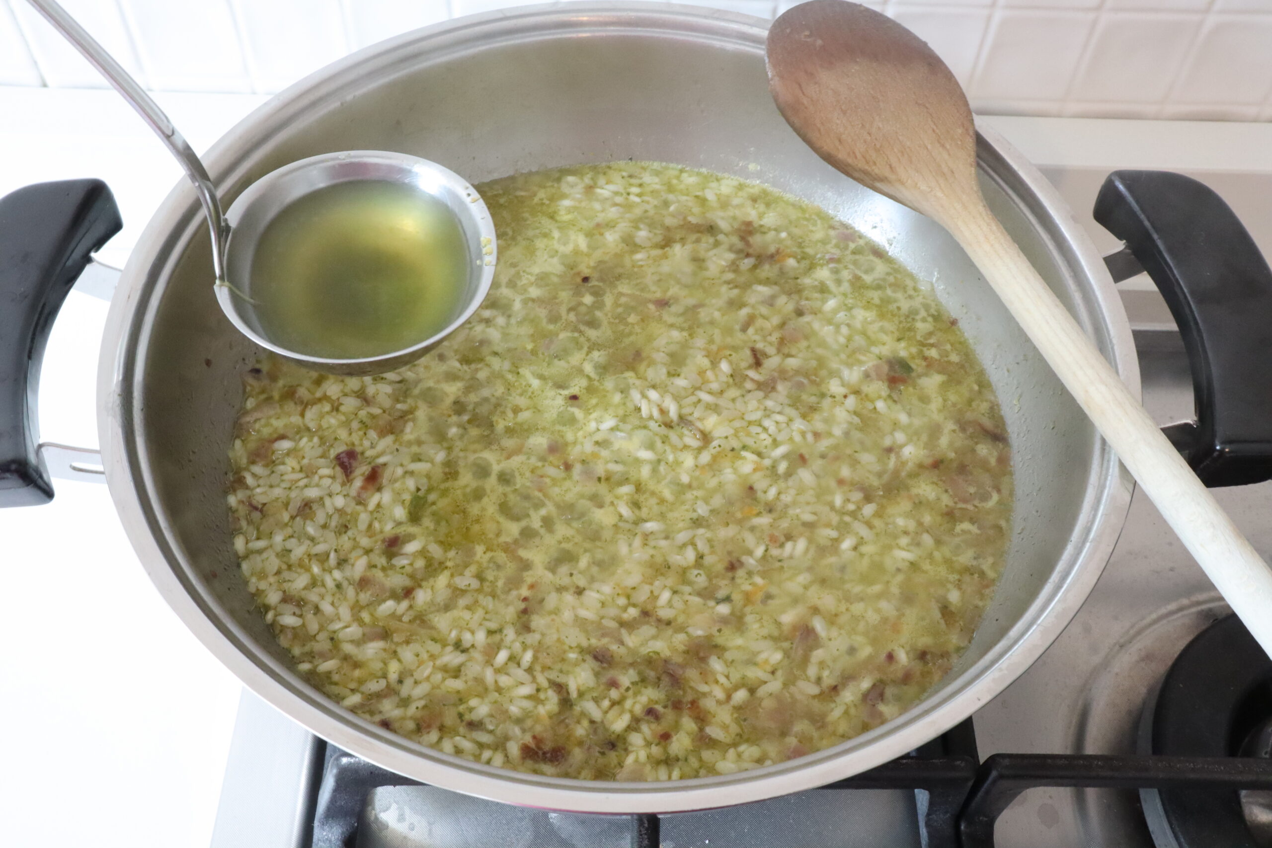 Risotto con asparagi