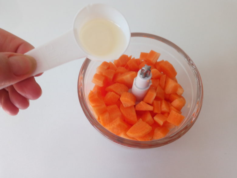  frullare le carote