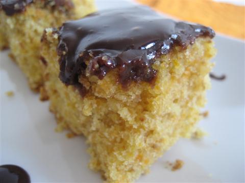 Torta cioccolato e carote