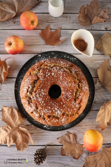 Ciambella mele e cannella