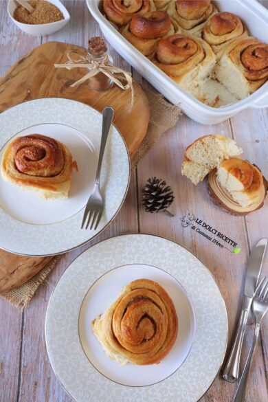 Cinnamon rolls: ricetta passo passo