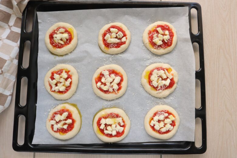 Pizzette ad alta idratazione